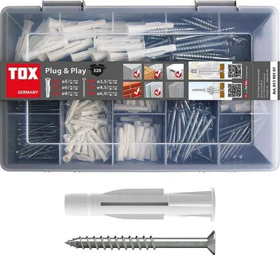 Obrázok produktu pre Sada skrutiek – rozmery 40 x 290 x 175 milimetrov