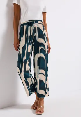 Produktbild von Street One Style LTD QR Emee PRINT HW Wid tide blue 38/26