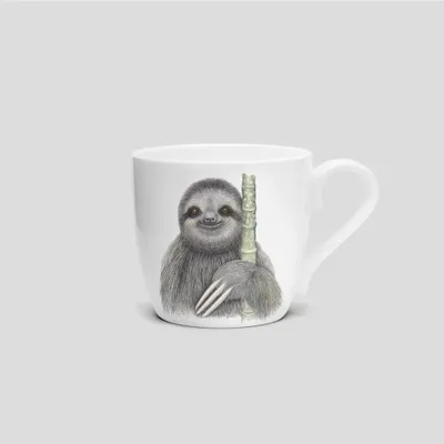 Immagine prodotto di Charlotte Nicolin tazza Shugi, tazza, bradipo, fine bone china, colorata, 415 ml, MU9047