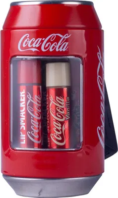 Produktbild von Coca Cola Dose Mit 6 Lippenpflegestiften In Verschiedenen Geschmacksrichtungen