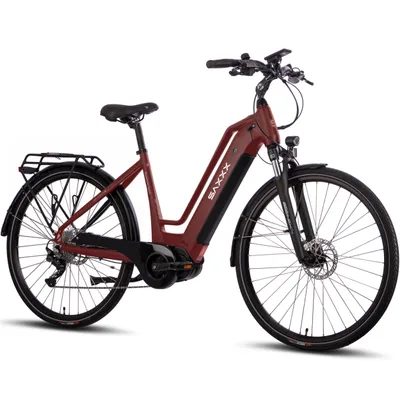 Produktbild von SAXXX 28 Zoll E-Bike Trekkingrad – 80 Nm Mittelmotor – 540 Wh – bis 100 km – Shimano Deore 10-Gang – City Pedelec Damen Herren