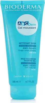 Zdjęcie produktu dla Bioderma ABCDerm Gel Moussant Łagodny pieniący się żel oczyszczający 200 ml