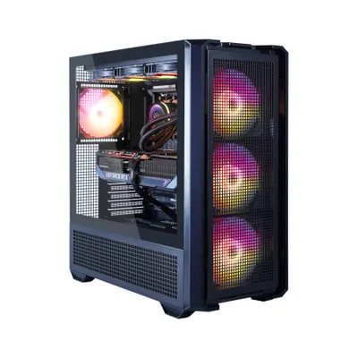 Produktbild von COUGAR Gaming-PC MX600 BK 7508 Ryzen 5 7500F Wasserkühlung 32GB DDR5 RAM 1TB SSD RTX 5060Ti (16GB) Windows 11