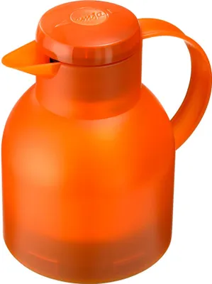Produktbild von emsa Isolierkanne SAMBA 1 Liter Quick Press, Farbe transluzentes Orange