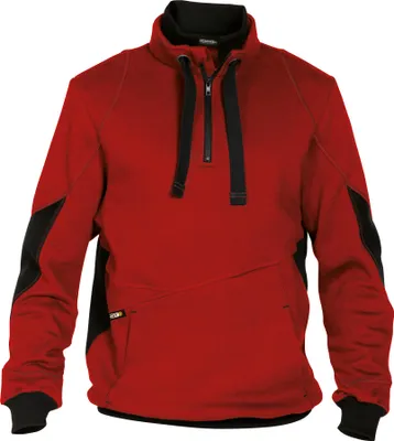 Produktbild von Dassy Sweatshirt Stellar 300394 COPES80 Gr. L rot/schwarz