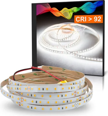 Produktbild von LED Strip ATLA Kaltweiß (6000k) 24W 5 Meter 24V IP20 CRI 92