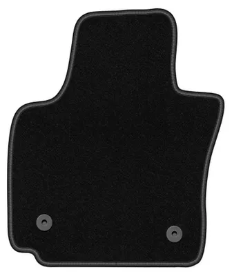 Produktbild von Fahrermatte Velours für Seat Toledo III 2004-2012 (Minivan) – 1-tlg, Schwarz, passgenau – Wielganizator BASIC
