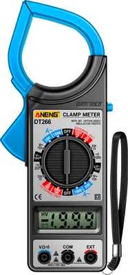 Obrázek produktu pro ANENG DT266 LCD 1999 Počítání digitální True RMS Profesionální klešťový měřič AC/DC Tester napětí Multimetr Klešťový ampérmetr s LCD displejem