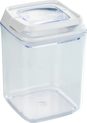 Produktbild von WENKO Vorrats Behälter mit Deckel Aufbewahrungs Dose 0,9 L Schrank Regal Kühl