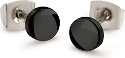 Produktbild von Boccia Damen Ohrstecker 05064-05 Titan schwarz IP