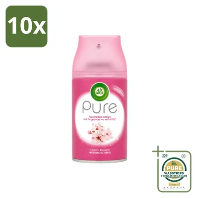 Produktbild von 10 x Air Wick Freshmatic Max Nachfüller - Kirschblüte - 250 ml - Vorratspackung - 10 Stücke