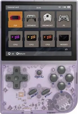 Produktbild von ANBERNIC RG35XX Retro-Konsole, violett