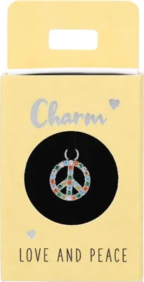 Produktbild von Depesche Charms in kleiner Schachtel : Peace Charms in kleiner Schachtel: Peace