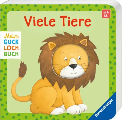 Obrázok produktu pre Mein Gucklochbuch: Viele Tiere