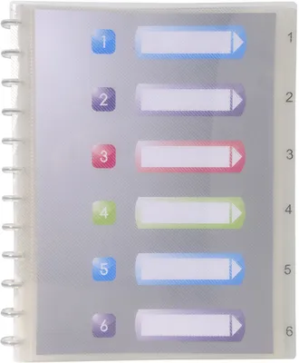 Immagine prodotto di EXACOMPTA 86320E Quaderno EXACOMPTA A4, 30 tasche, cristallino