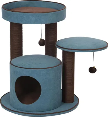 Image de Arbre à chat Europet Bernina Trend Bradford bleu
