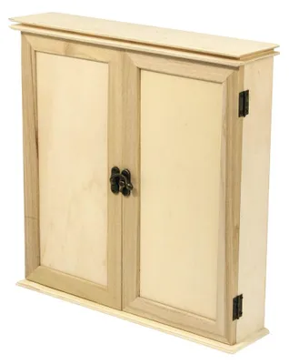 Holz-Sammelschrank, 24 Schubladen, 30,2 x 7,2 x 30,3 cm