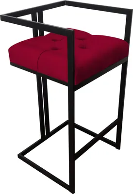 Obrázok produktu pre Chesterfield hocker čierna základňa MG31