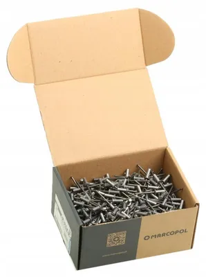 Produktbild von Marcopol Dichtnieten Alu/Stahl 4,8 x 16 mm 500 Stück