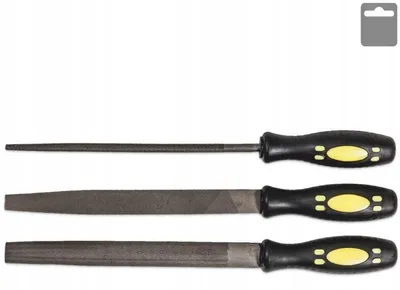 Produktbild von MAAN Metallfeilen Set 3-teilig 200 mm