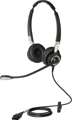 Immagine prodotto di Jabra BIZ 2400 II Duo WB yp: 82, cancellazione del rumore - banda larga/braccio del microfono: FreeSpin (archetto), bi-aurale, con cavo