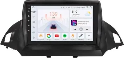 Obrázok produktu pre Autorádio s Bluetooth a CarPlay pre Ford Escape & Kuga 2 (2013–2017) – Kompatibilné s Apple a Android – Stereo systém – Navigačný systém – 4 GB RAM, 32 GB pamäť