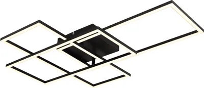 Produktbild von Globo Lighting Deckenleuchte Metall schwarz matt, LED