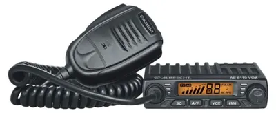 Obrázek produktu pro Albrecht AE 6110 VOX, 102 mm, 100 mm, 25 mm, LED, CD autorádio, Černá