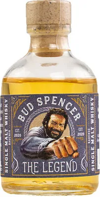 Produktbild von Bud Spencer THE LEGEND Single Malt RAUCHIG 49% Vol. 0,05l