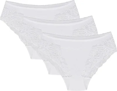 Obrázek produktu pro Wol-Bar Eco-Zo 3-pack white L Kalhotky