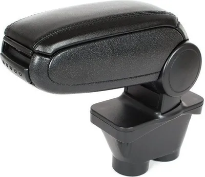Obrázok produktu pre Stredová lakťová opierka CLAPPABLE kožená čierna pre Peugeot 208 od 2012-