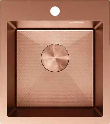 Immagine prodotto di Mexen Solix lavello in acciaio 1 vasca 400 x 450 mm, rame HC - 6401401000-65HC