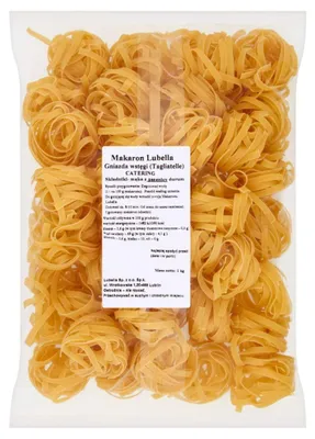 Zdjęcie produktu dla Lubella Catering Makaron Gniazda Wstęgi Tagliatelle 1 Kg