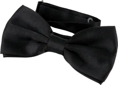 Produktbild von DonDon Edle schwarze Fliege bzw. Schleife mit Haken - bereits gebunden und verstellbar