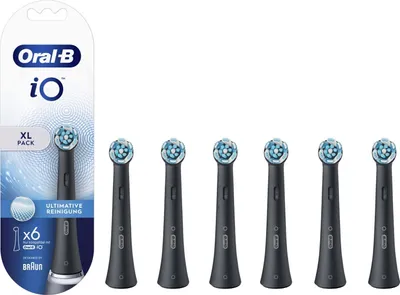 Immagine prodotto di Spazzolini Oral-B iO Ultimate Cleaning BLACK 6 pezzi