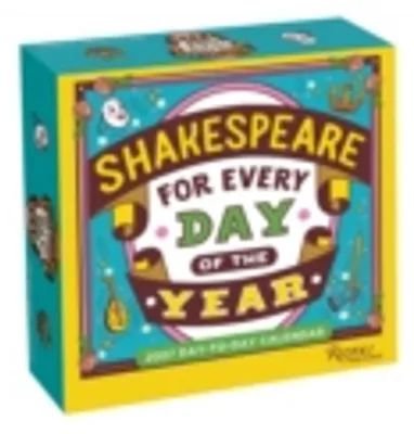 Zdjęcie produktu dla Kalendarz "Shakespeare na każdy dzień roku 2027" - codzienne inspiracje
