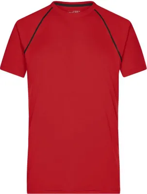 Produktbild von Funktions-Shirt für Fitness und Sport red/black, Gr. XL