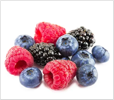 Produktbild von Spritzschutz Herdabdeckplatte Schneidebrett aus Glas Frische und reife Beeren 1-Teilig (60x52cm)
