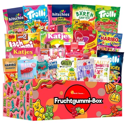 Produktbild von World of Sweets Fruchtgummi-Box