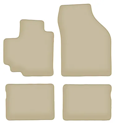 Image de Tapis de sol velours PREMIUM beige compatibles avec Suzuki Celerio (2014-, à hayon) – avec fixations – sur‑mesure