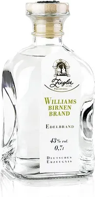 Produktbild von Ziegler Williams Birnenbrand würzig fruchtig duftiges Aroma 700ml