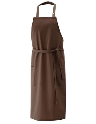 Produktbild von Exner 10620 | Latzschürze 80 x 100 cm - Farben waschbar bis 60 °C - Farbe: Toffee - Größe: 80 x 100 cm