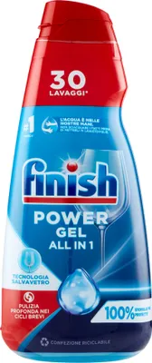 Produktbild von Finish, All in 1 Max Power Gel, Geschirrspülgel, 600ml