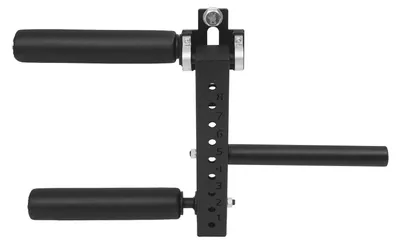 Produktbild von Beinstrecker & Beinbeuger Aufsatz - Rack Attachment 26 mm - Verstellbare Beinextension - Für Home Gym Krafttraining - Belastbar bis 120 kg - Stahl
