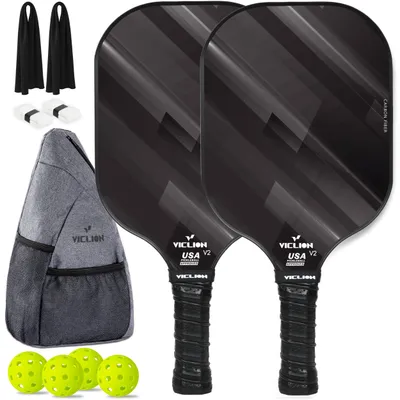 Produktbild von Set mit 2 Pickleball-Schlägern, die von der USAPA zugelassen sind