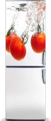 Produktbild von Tulup Kühlschrankdekoration - Magnetmatte - 60 cm x 180 cm - Magnet auf dem Kühlschrank - Tomaten Unter Wasser
