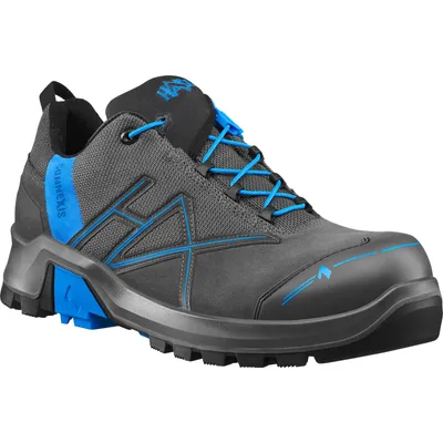 Produktbild von Haix CONNEXIS Safety+ GTX low grau/blau Gr. 91/2