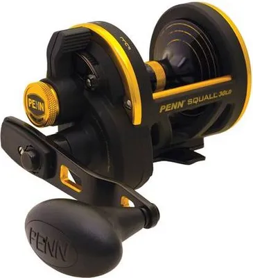 Produktbild von Penn Squall Lever Drag Reel 40 - Rechtshand Multirolle