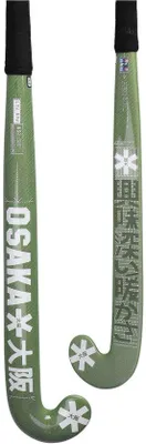 Image de Crosse de hockey sur gazon Osaka Low Bow Advanced 85, couleur vert "Green Eyes", longueur 37,5 pouces