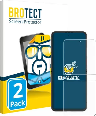 Produktbild von 2x Für Nubia Flip 2 Schutzfolie BROTECT Displayschutz Display Schutz Folie Klar Transparent